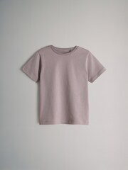The Set Leopard/Taupe/Light Pink/Stripe/Warm Stone 5 Pack Short Sleeve Skater T-Shirts - Image 10 of 13