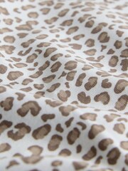 The Set Leopard/Taupe/Light Pink/Stripe/Warm Stone 5 Pack Short Sleeve Skater T-Shirts - Image 12 of 13