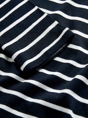The Set Navy/Light Blue/Grey Marl/Stripe/Charcoal 6 Pack Regular Long Sleeve T-Shirts - Image 9 of 9