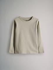 Black/Dark Khaki/Khaki/Light Khaki/Stone - The Set 6 Pack Regular Long Sleeve T-Shirts - Imagen 6 de 13