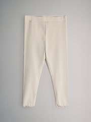 The Set Black/Brown 4 Pack Ribbed Leggings - Image 5 of 7
