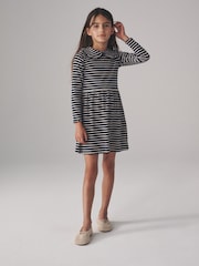 The Set Multicoloured 3 Pack Collared Ribbed Long Sleeve Dresses - Image 4 of 12