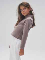 Schwarz/Grau - The Set 3 Pack Long Sleeve Roll Neck T Shirts - Bild 6 von 6