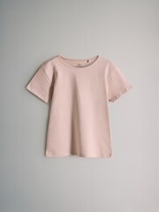 The Set Pink/Stone 5 Pack Short Sleeve Crew Neck T-Shirts - Image 12 of 13