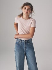 The Set Pink/Stone 5 Pack Short Sleeve Crew Neck T-Shirts - Image 4 of 13