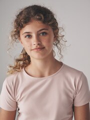 The Set Pink/Stone 5 Pack Short Sleeve Crew Neck T-Shirts - Image 5 of 13