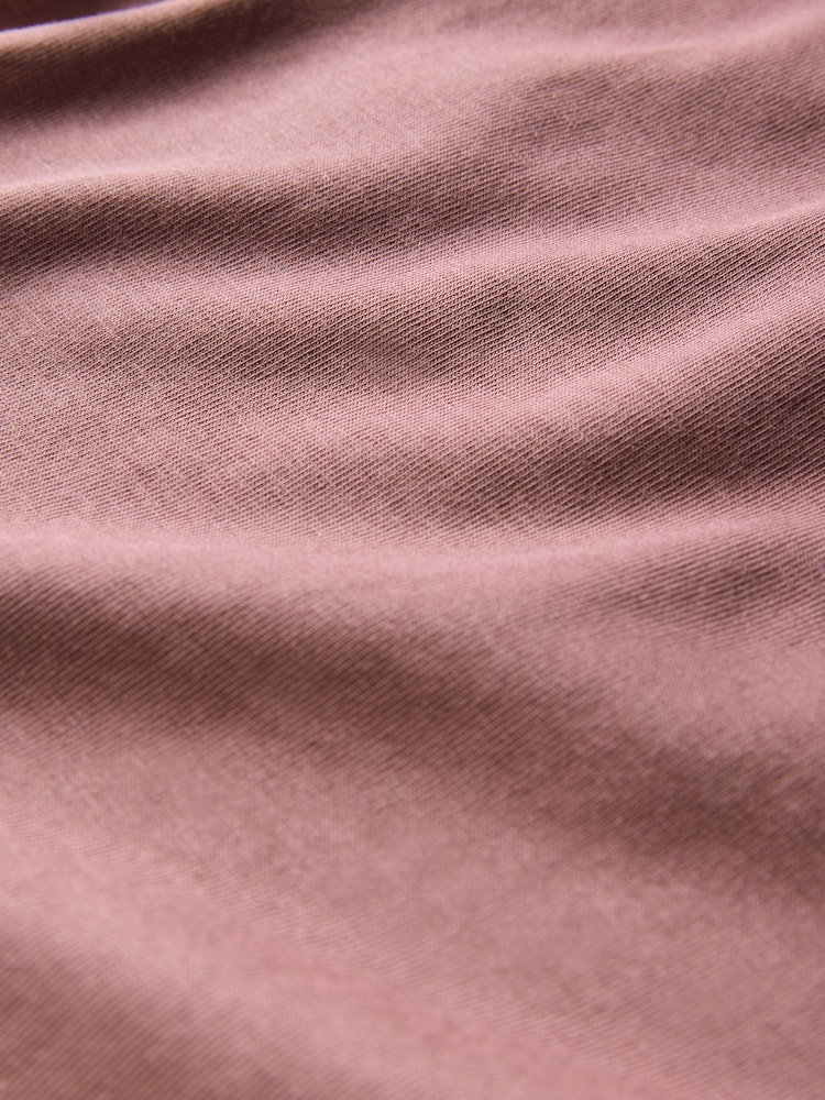 The Set Blue/Pink 3 Pack Long Sleeve Frill Neck T Shirts - Image 6 of 6