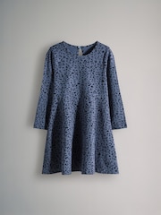 The Set Pink/Blue 3 Pack Long Sleeve Skater Dresses - Image 2 of 6