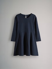 The Set Pink/Blue 3 Pack Long Sleeve Skater Dresses - Image 4 of 6
