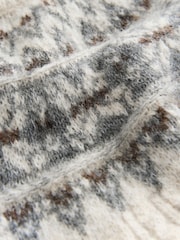 Ecru Fairisle Christmas Jumper (3mths-16yrs) - Image 6 of 7