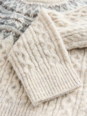 Ecru Fairisle Christmas Jumper (3mths-16yrs) - Image 7 of 7