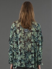 Religion Green Solstice Frill Blouse - Image 3 of 6