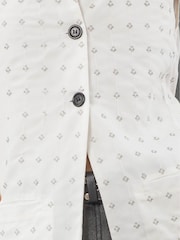 Religion White Fleet Waistcoat Top With Sequin Beading - Image 5 of 6