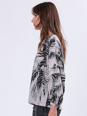 Religion Black Oversized Epidote Batwing Top With Hand Embellishment - Image 4 of 6