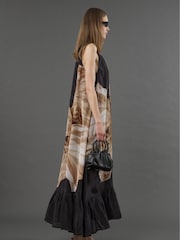 Religion Twist Maxi Dress In Large Floral Print - Image 5 of 6