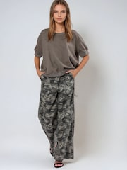 Religion Green Revelation Utility Carpenter 100% Cotton Trousers - Image 3 of 6