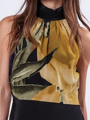 Желтый - Religion Valeria Column Maxi Dress With Large Floral Print - Image 4 of 6
