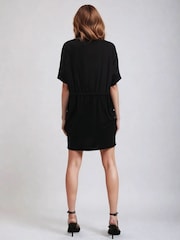 Religion Black Topaz Jersey Tunic 100% Cotton Dress With Skull And Beading - Image 6 of 6