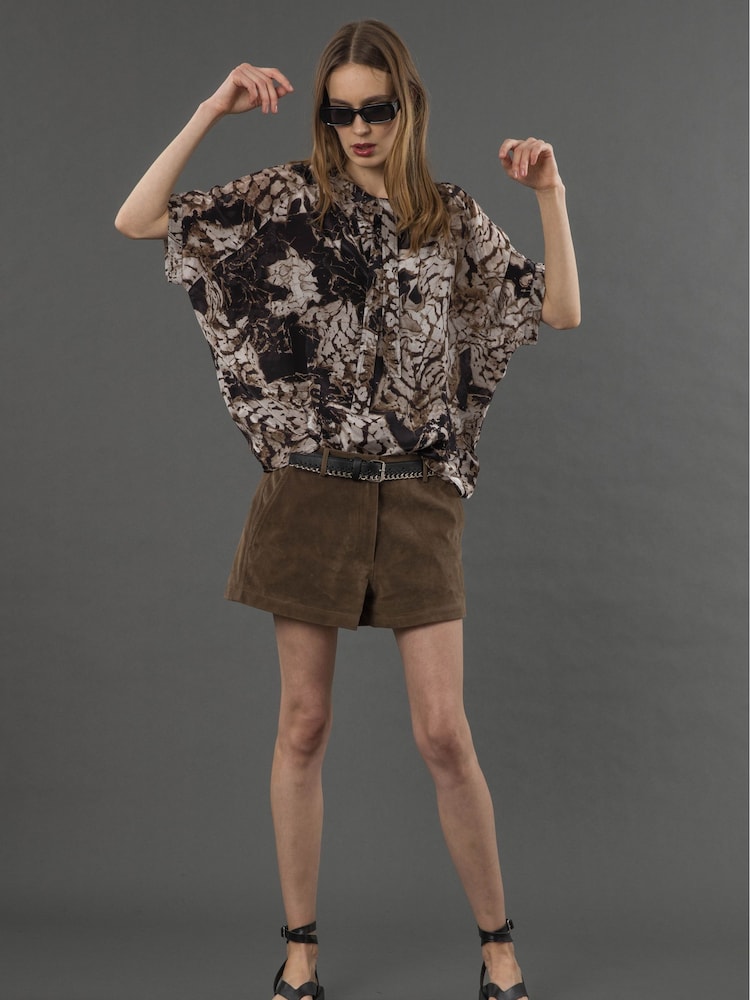 Religion Natural Mystic Blouse In Animal Print - Image 2 of 6