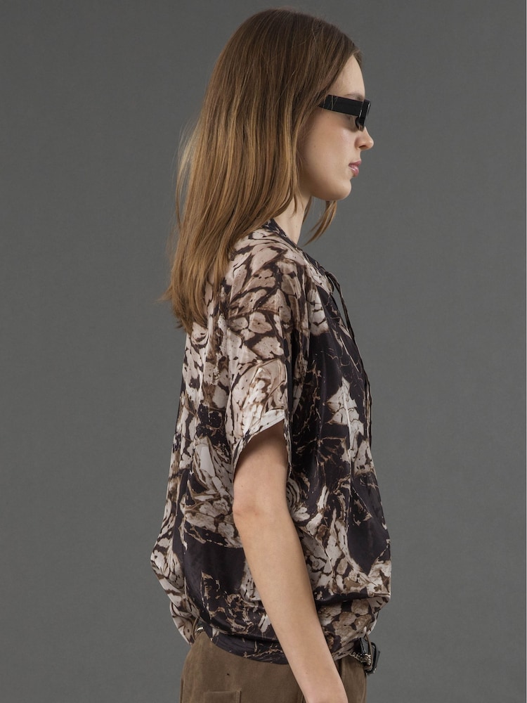 Religion Natural Mystic Blouse In Animal Print - Image 6 of 6