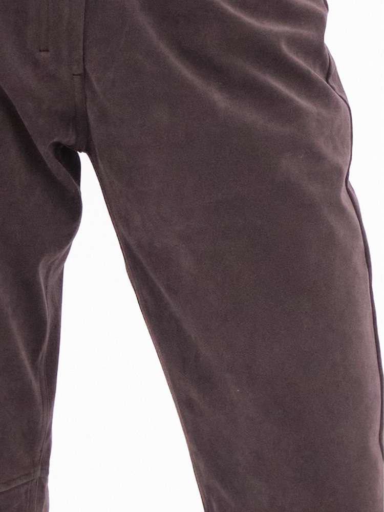 Religion Grey Galaxy Suede Trousers - Image 7 of 7