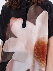 Religion Jade Shirt Blouse With Floral Print Placement Print - Image 6 of 6