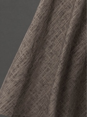 Religion Brown Element Bias Cut Maxi Slip Dress In Linen Mix - Image 6 of 6