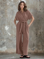 Religion Garnet Jumpsuit With Wrap Top - Imagen 2 de 6