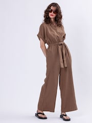 Religion Garnet Jumpsuit With Wrap Top - Imagen 3 de 6