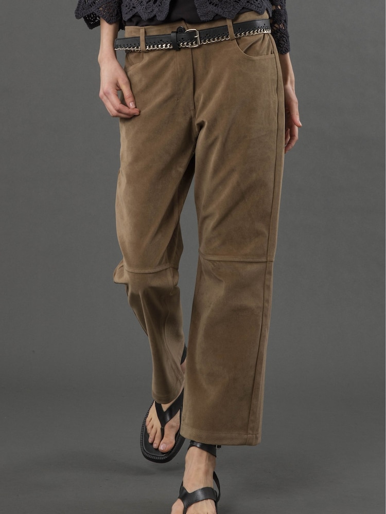 Religion Natural Galaxy Suede Trousers - Image 1 of 6