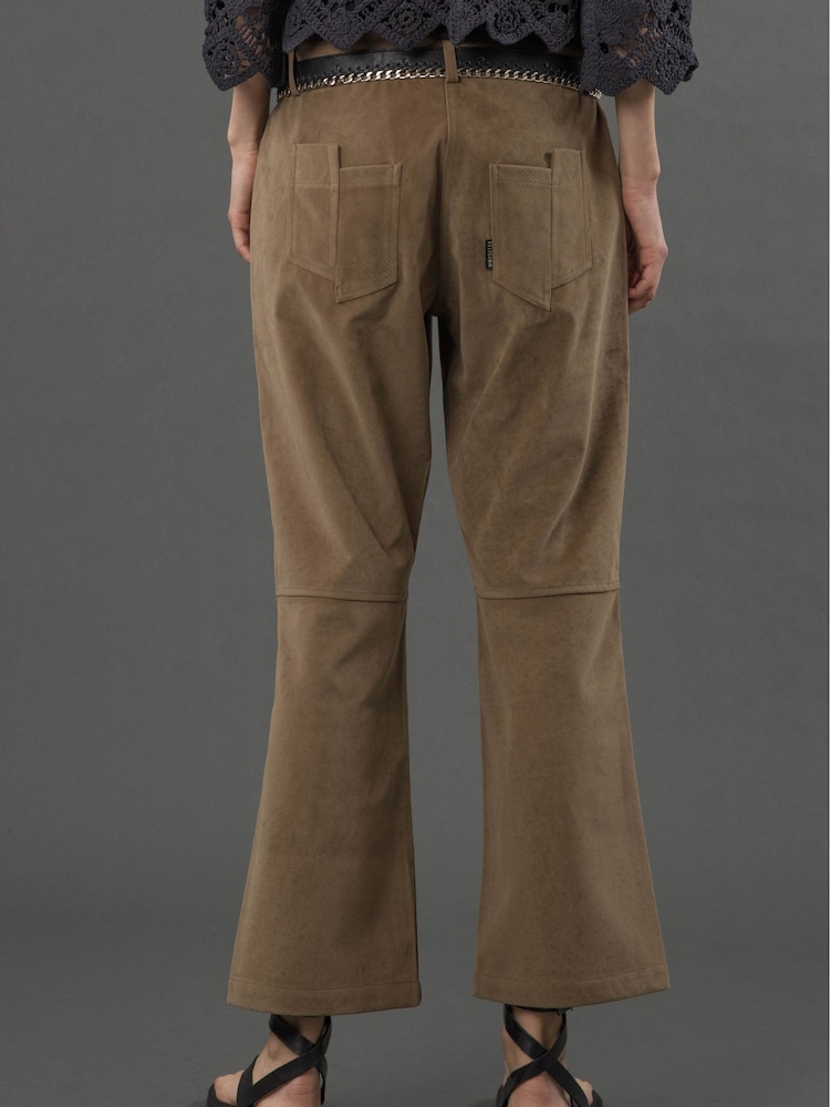 Religion Natural Galaxy Suede Trousers - Image 2 of 6