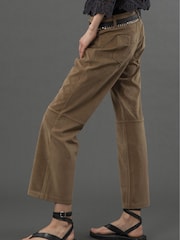 Religion Natural Galaxy Suede Trousers - Image 3 of 6