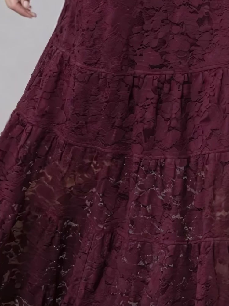 Religion Eileen Tiered Maxi Lace Skirt - Imagen 5 de 5 Religion Eileen Tiered Maxi Lace Skirt - Imagen 5 de 5