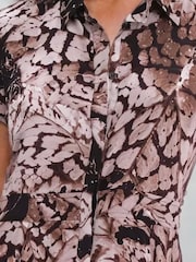 Religion Natural Mystic Maxi Shirt Dress In Animal Print - Image 4 of 6