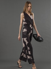 Negro - Religion Taylor Jumpsuit With Elasticated Waist And Pockets - Imagen 2 de 6