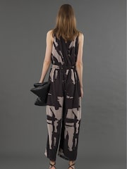 Negro - Religion Taylor Jumpsuit With Elasticated Waist And Pockets - Imagen 3 de 6