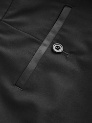 Negro - Corte slim - Motionflex Textured Tuxedo Trousers With Side Tape - Imagen 5 de 5