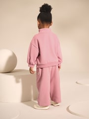 Rose Pink Half Zip Sweatshirt (3mths-7yrs) - Image 3 of 8