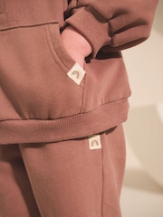 Mocha Brown Half Zip Sweatshirt (3mths-7yrs) - Image 5 of 9