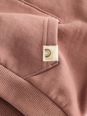Mocha Brown Half Zip Sweatshirt (3mths-7yrs) - Image 9 of 9