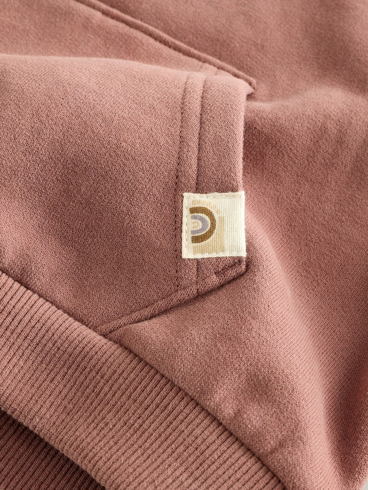 Mocha Brown Half Zip Sweatshirt (3mths-7yrs) - Image 9 of 9