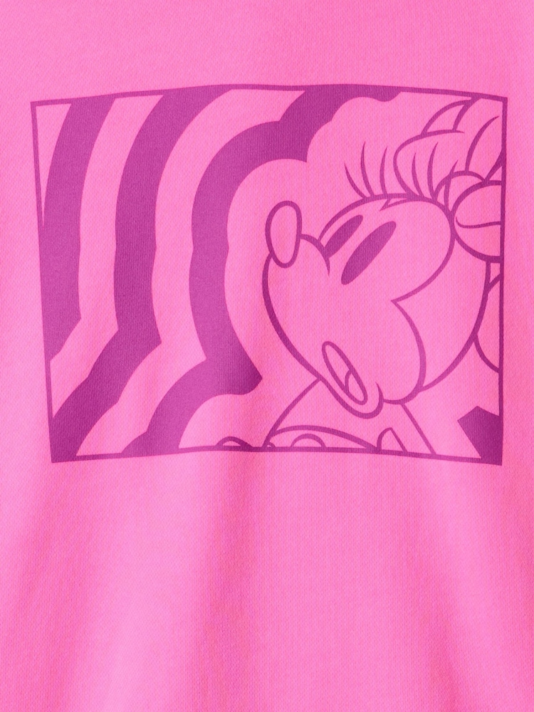 Gap Pink Minnie Mouse Disney Vintage Soft Oversized Hoodie (4-13yrs) - Image 5 of 5 Gap Pink Minnie Mouse Disney Vintage Soft Oversized Hoodie (4-13yrs) - Image 5 of 5