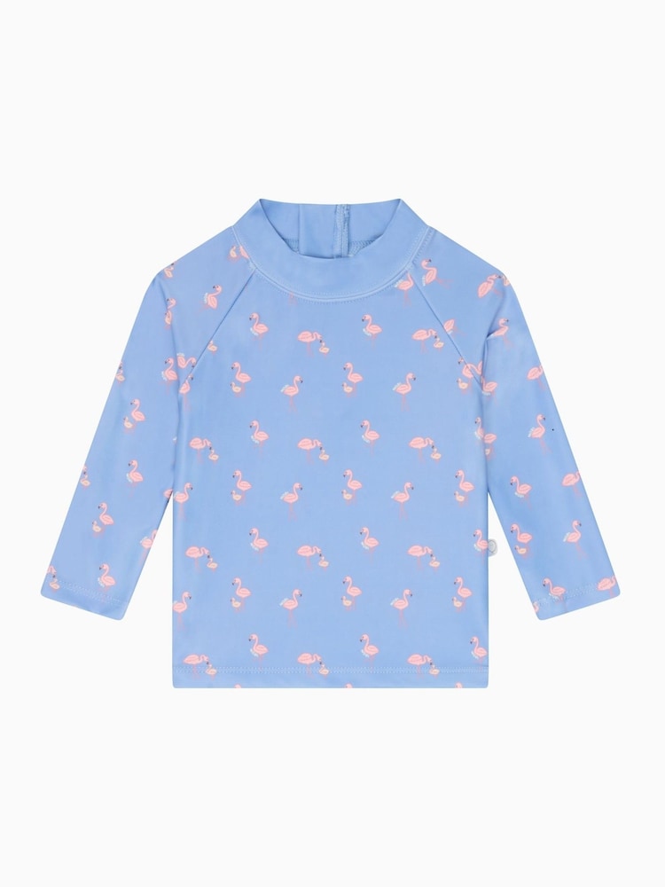 MORI UPF 50+ Seersucker Sun Safe Rash Vest - Image 1 of 2