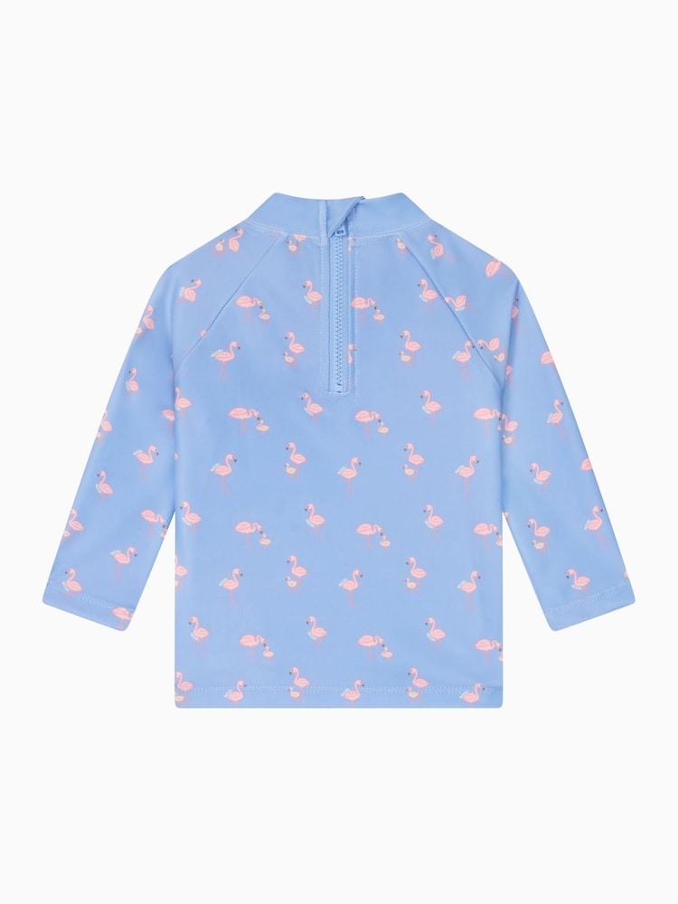 MORI UPF 50+ Seersucker Sun Safe Rash Vest - Image 2 of 2