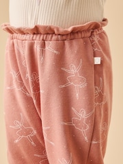 MORI Pink Ballerina Cotton & Bamboo Joggers - Image 3 of 5