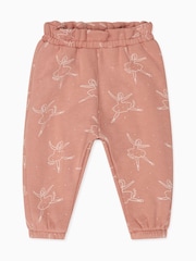MORI Pink Ballerina Cotton & Bamboo Joggers - Image 4 of 5