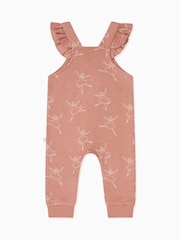 MORI Pink Ballerina Viscose Cotton Blend Dungarees - Image 2 of 2