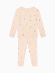 MORI Pink Ballerina Cotton & Bamboo Pyjama Set - Image 5 of 5