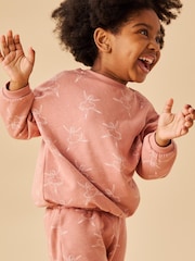 MORI Pink Ballerina  Cotton & Bamboo Sweatshirt - Image 1 of 4