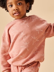 MORI Pink Ballerina  Cotton & Bamboo Sweatshirt - Image 2 of 4
